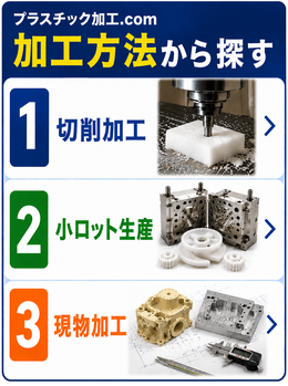 プラスチック加工.com 加工方法から探す